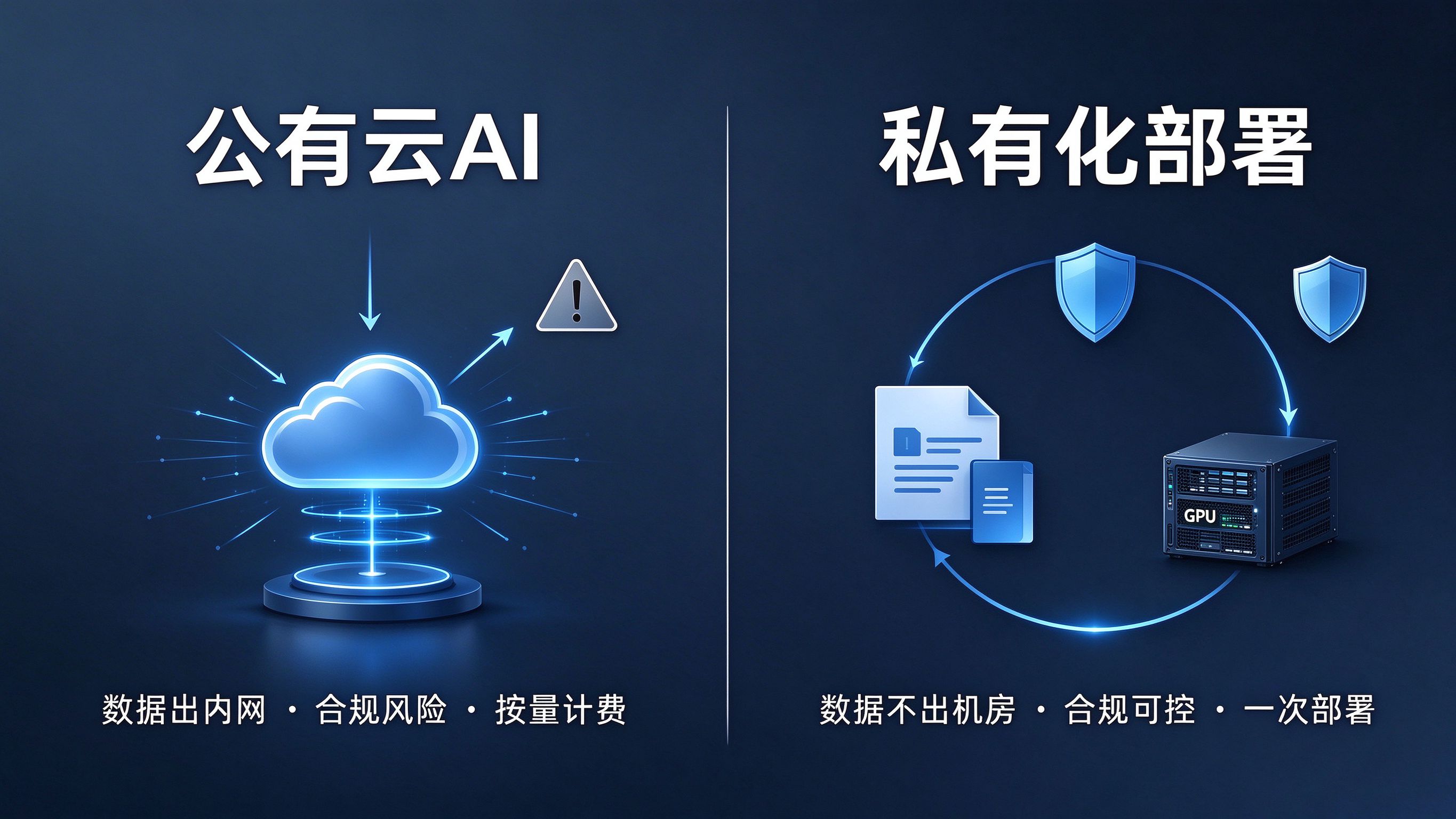 公有云AI与私有化部署对比